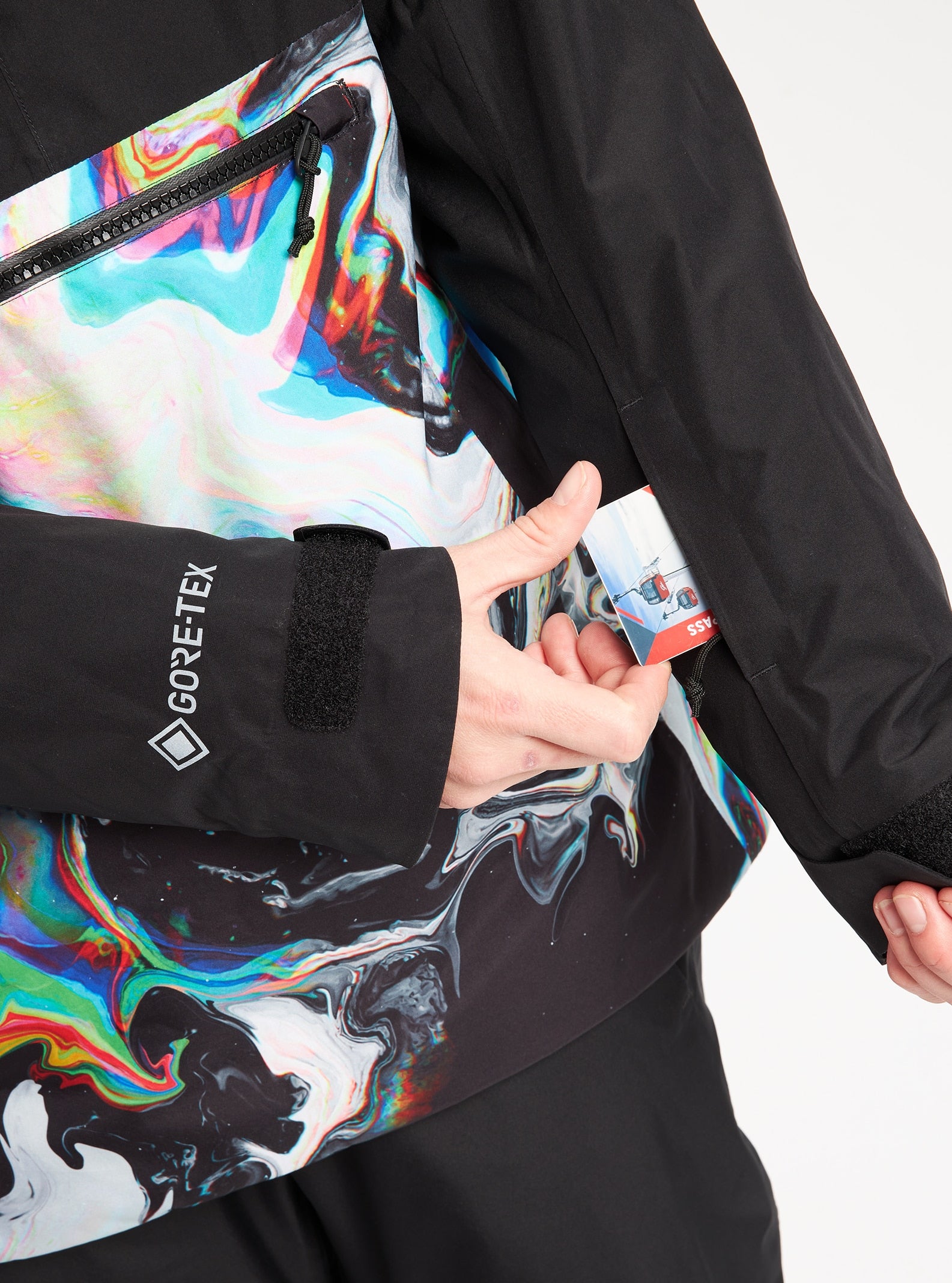 Burton GORE-TEX Pillowline Anorak Jacket 2022 True black / maalavidaa