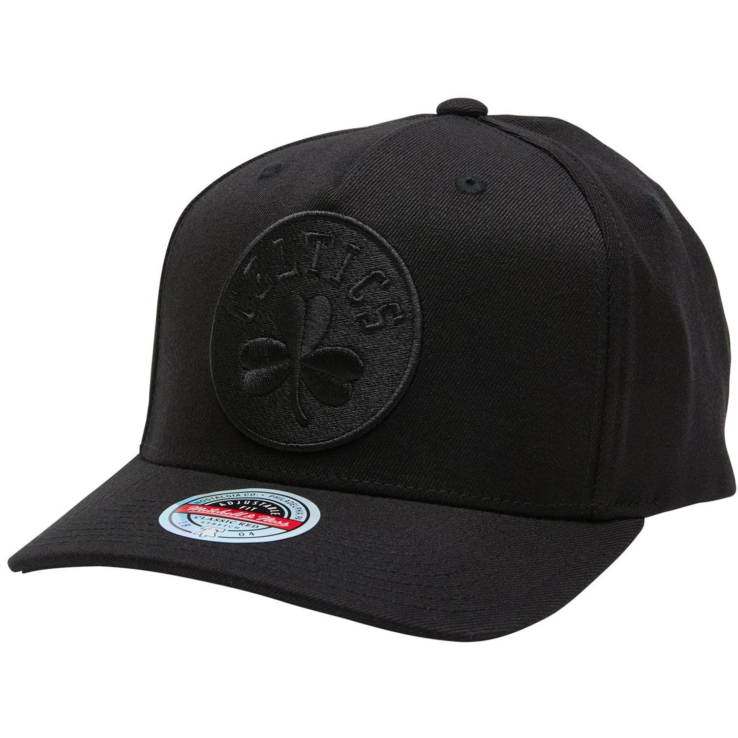 Mitchell & Ness Boston Celtics Black Team Logo Classic Snapback