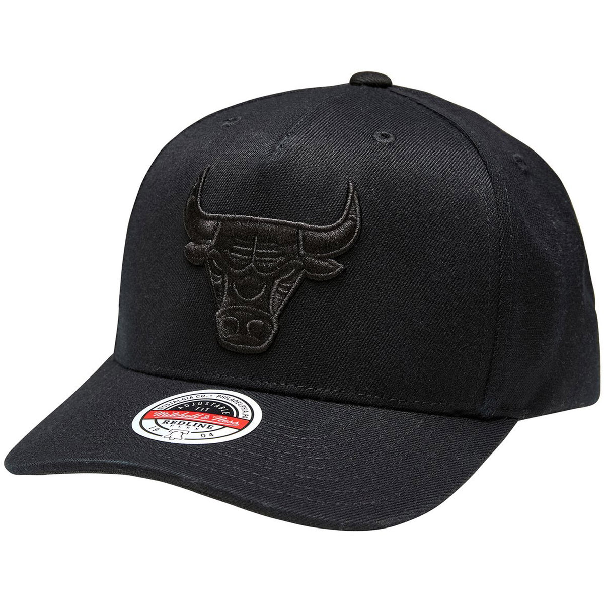 Mitchell & Ness Chicago Bulls Black Team Logo Classic Snapback
