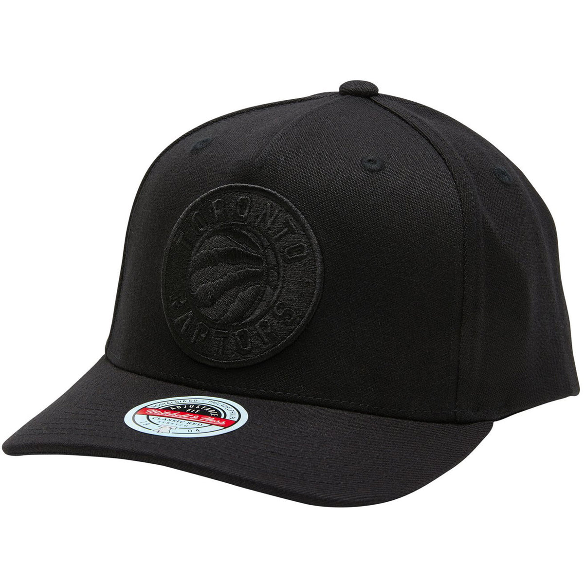 Mitchell & Ness Toronto Raptors Black Team Logo Classic Snapback