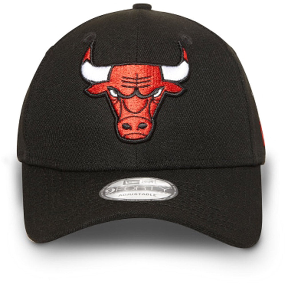 New Era Bulls Black 9FORTY Cloth Strap