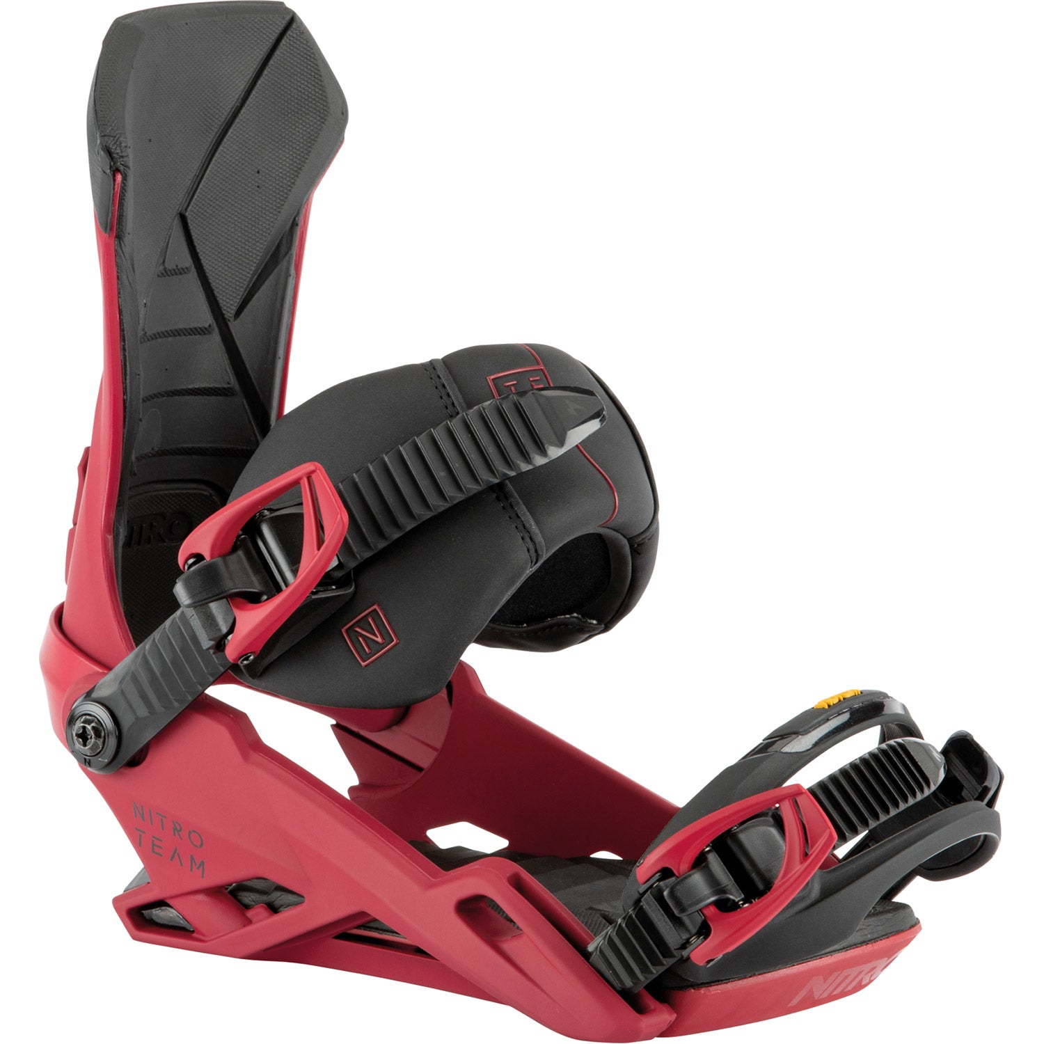 Nitro Team Snowboard Binding 2022 Red