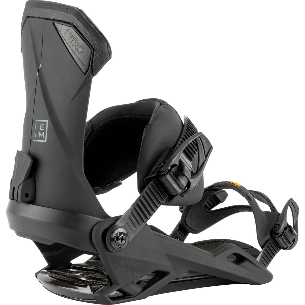 Nitro Team Snowboard Binding 2022 Ultra Black