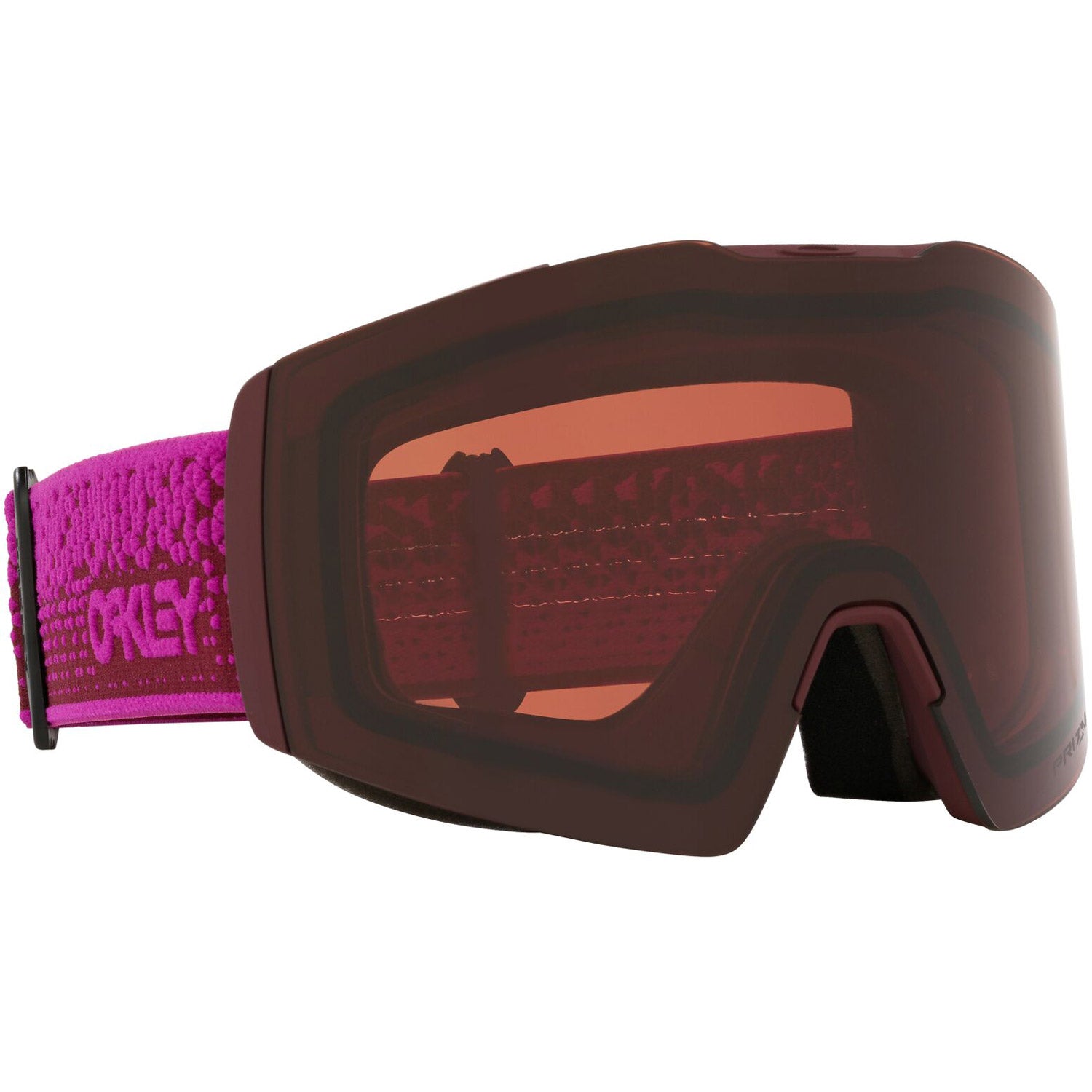 Oakley Fall Line L Snow Goggles 2023 Purple Ember Prizm Garnet Lens