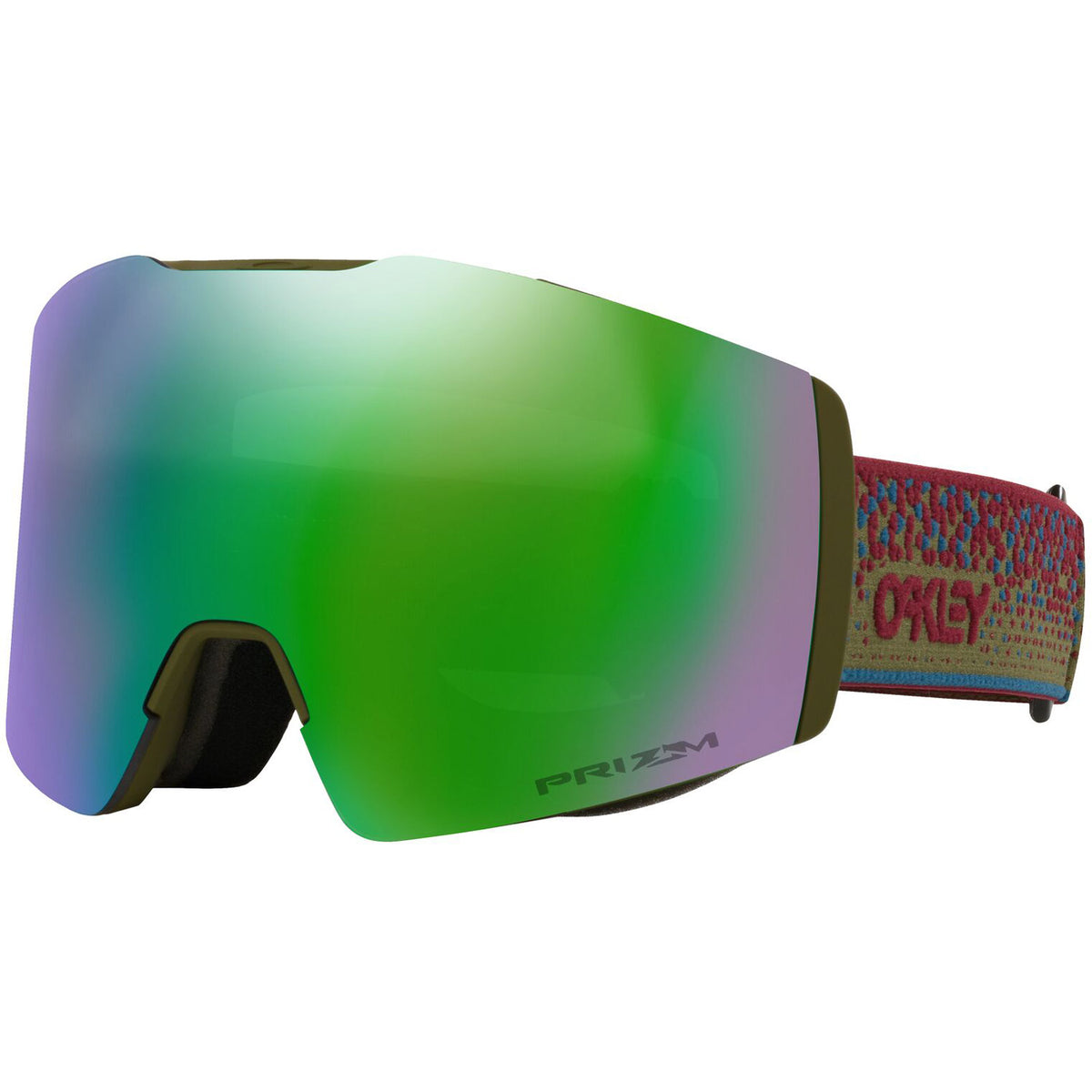 Oakley Fall Line M Snow Goggle 2023 Dark Brush Prizm Jade Lens