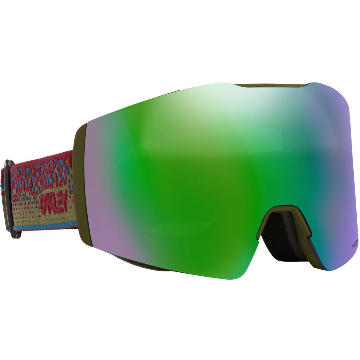 Oakley Fall Line M Snow Goggle 2023 Dark Brush Prizm Jade Lens