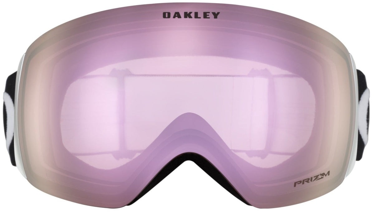 Oakley Flight Deck M Snow Goggles 2023 Matte Black Prizm Hi Pink Iridium Lens