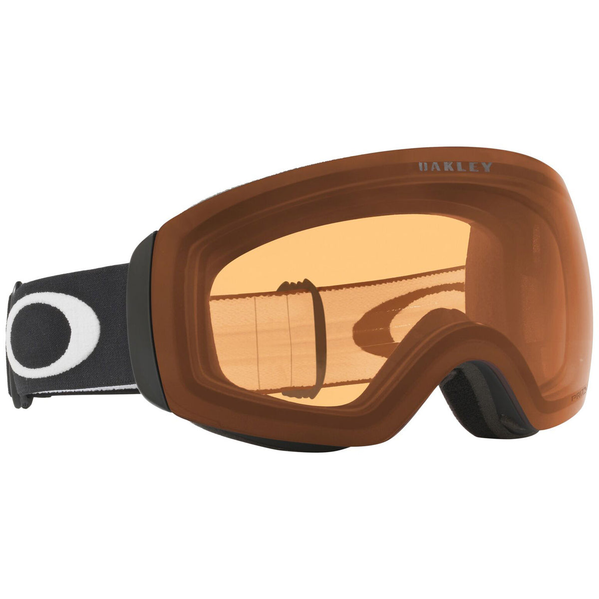 Oakley Flight Deck M Snow Goggles 2023 Matte Black Prizm Persimmon Lens