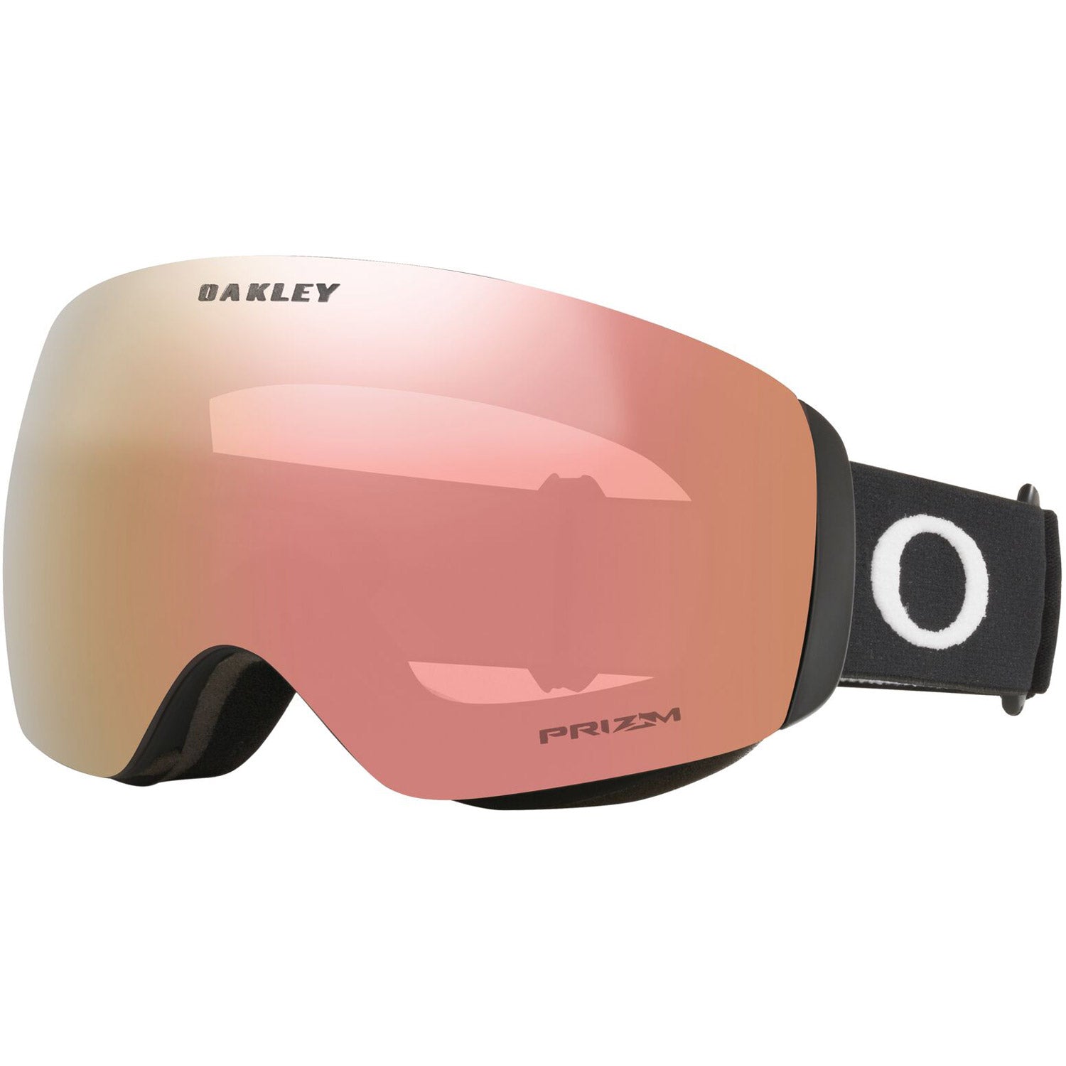 Oakley Flight Deck M Snow Goggles 2023 Matte Black Prizm Rose Gold Iridium Lens