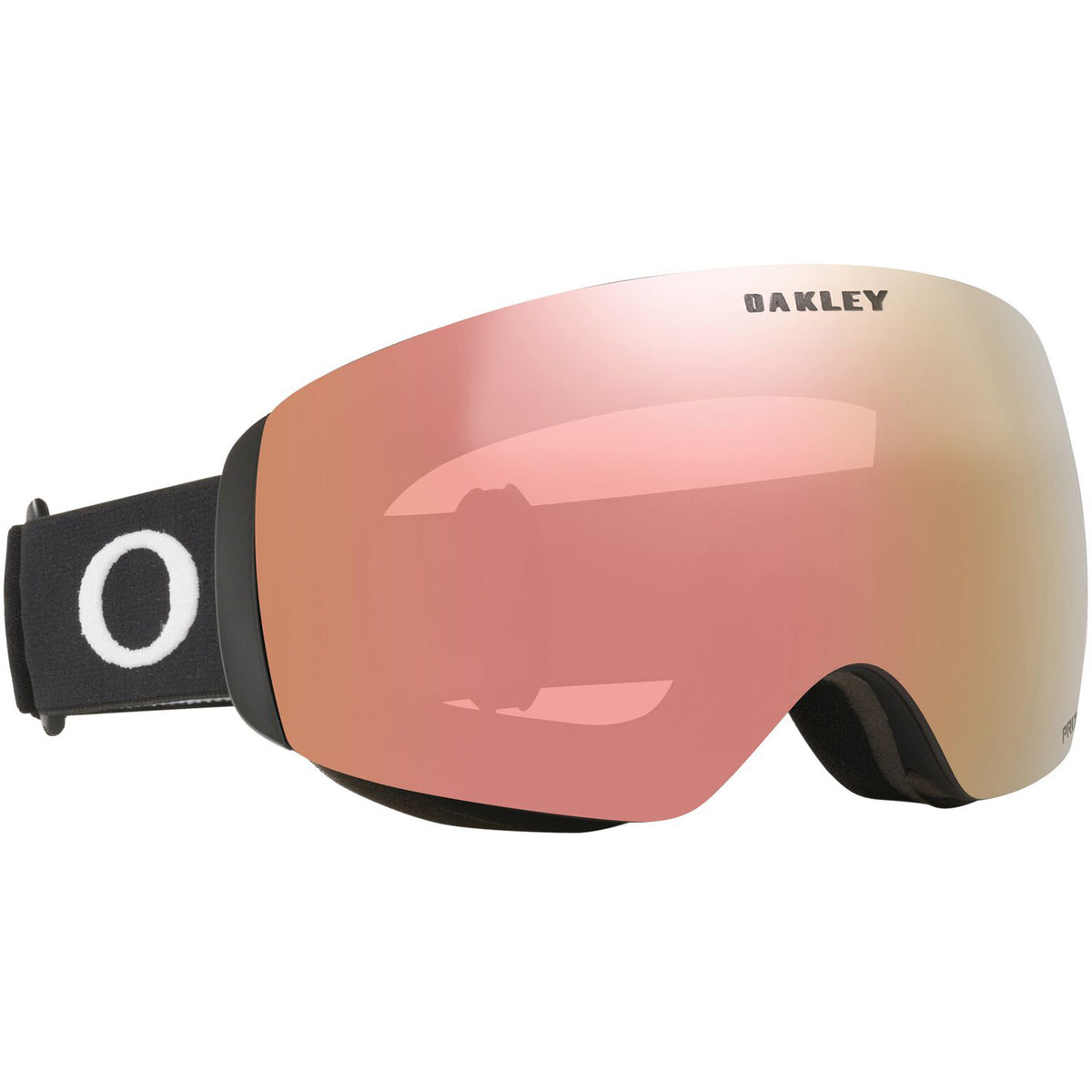 Oakley Flight Deck M Snow Goggles 2023 Matte Black Prizm Rose Gold Iridium Lens