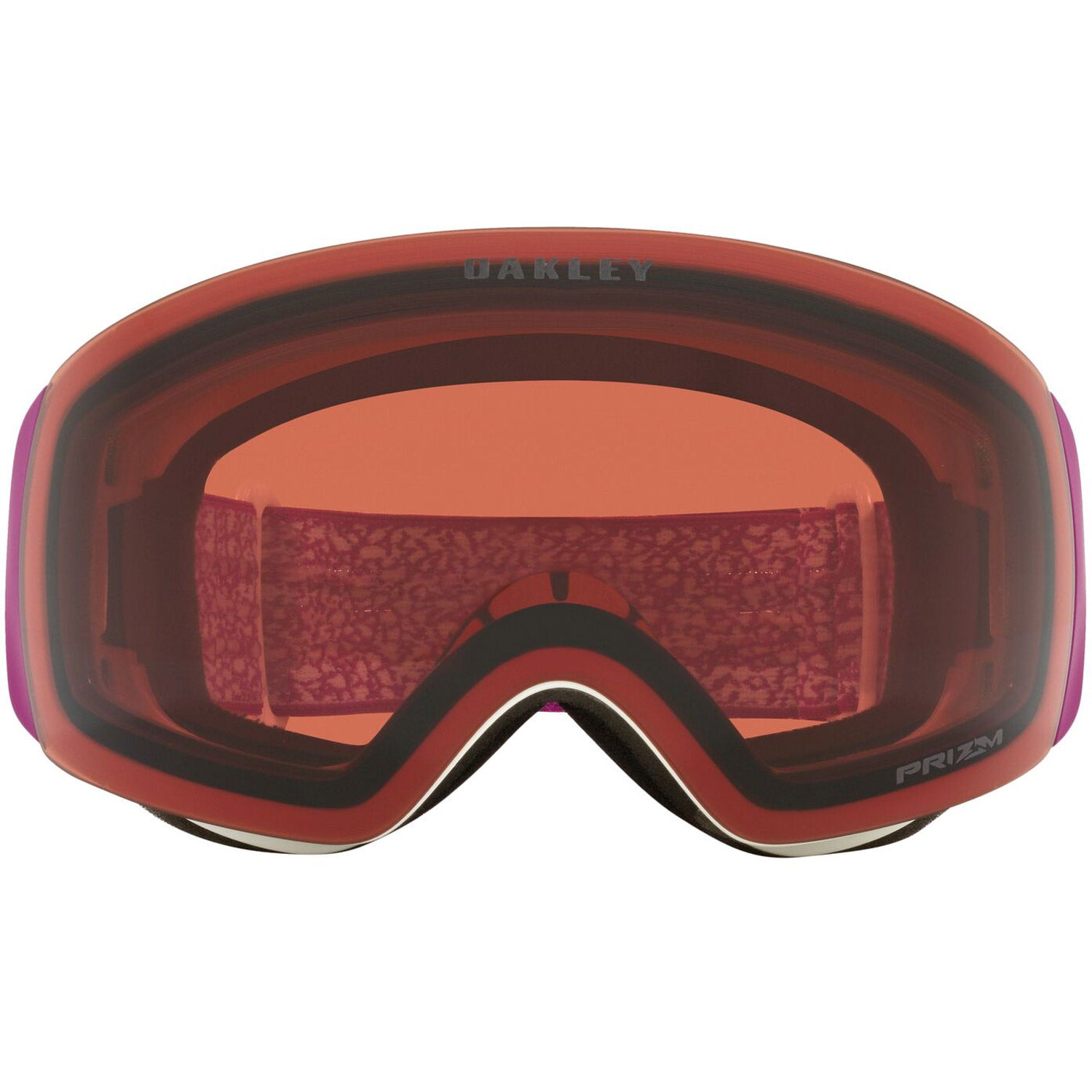 Oakley Flight Deck M Snow Goggles 2023 Purple Terrain Prizm Garnet Lens