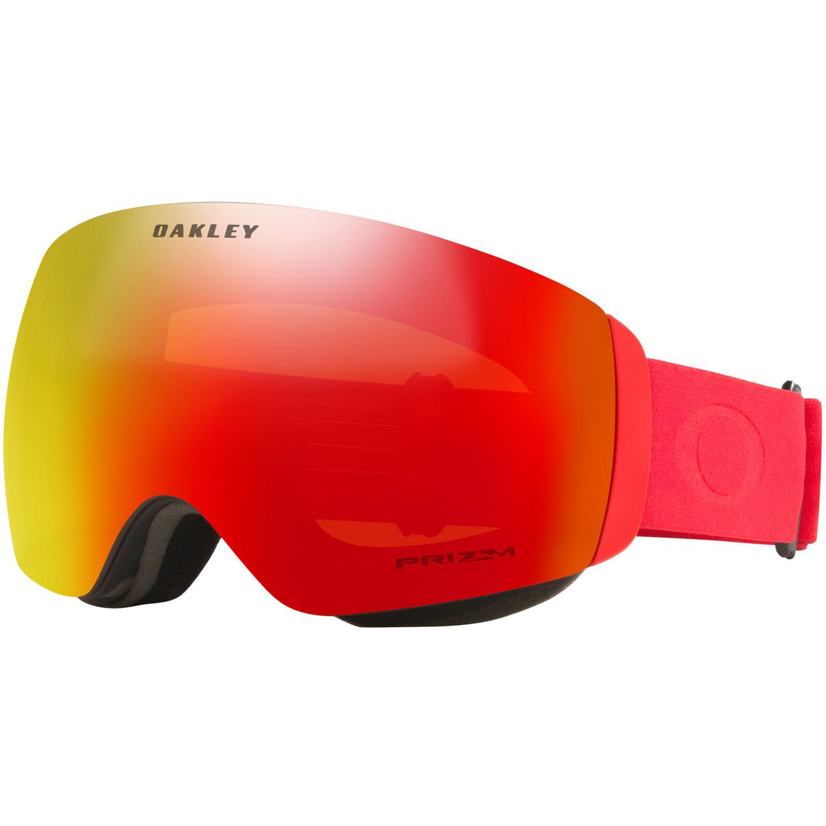 Oakley Flight Deck M Snow Goggles 2023 Redline Prizm Torch Iridium Lens