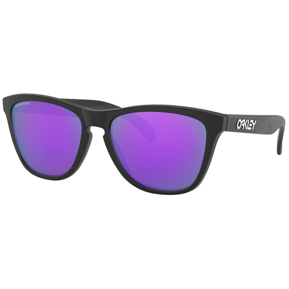 Oakley Frogskins Sunglasses Matte Black Prizm Violet