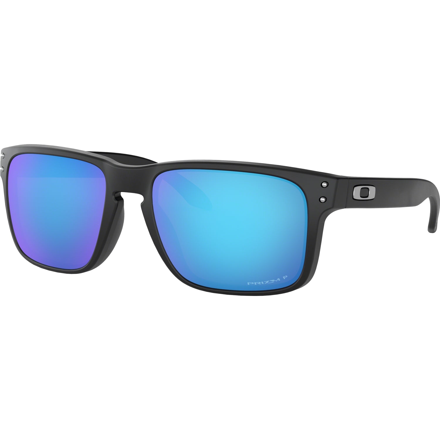 Oakley Holbrook Sunglasses Matte Black Prizm Sapphire Polarised lens