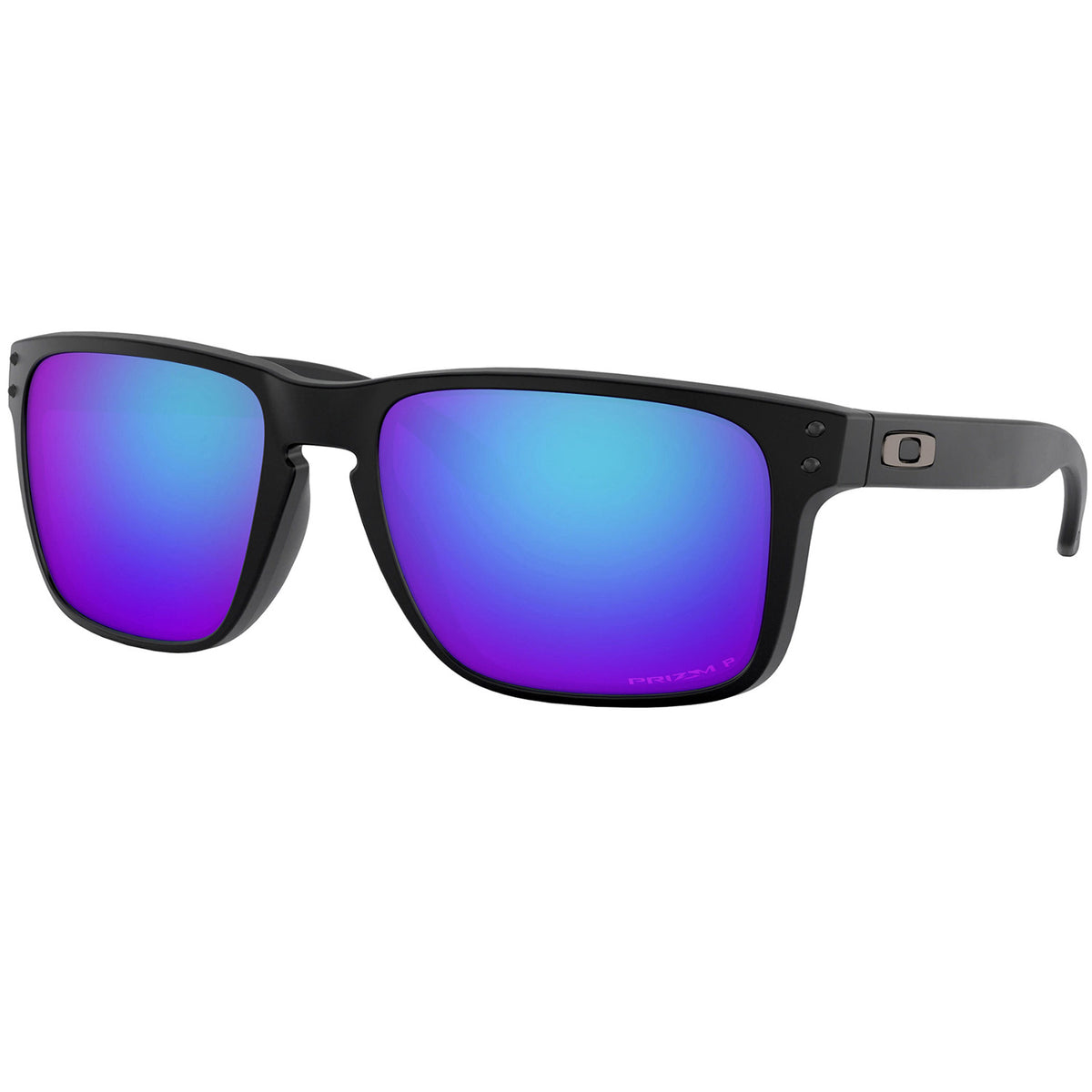 Oakley Holbrook XL Sunglasses Matte Black w/ Prizm Sapphire Polarised Lens