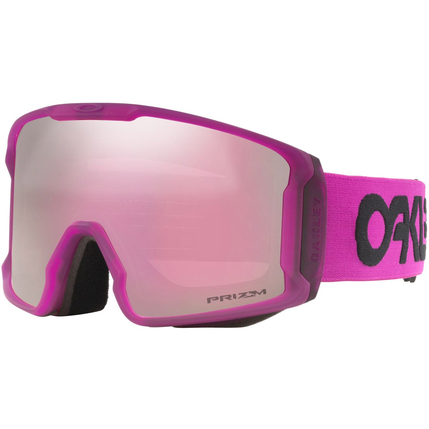 Oakley Line Miner L Snow Goggles 2023 B1B Ultra Purple Prizm Hi Pink Iridium Lens