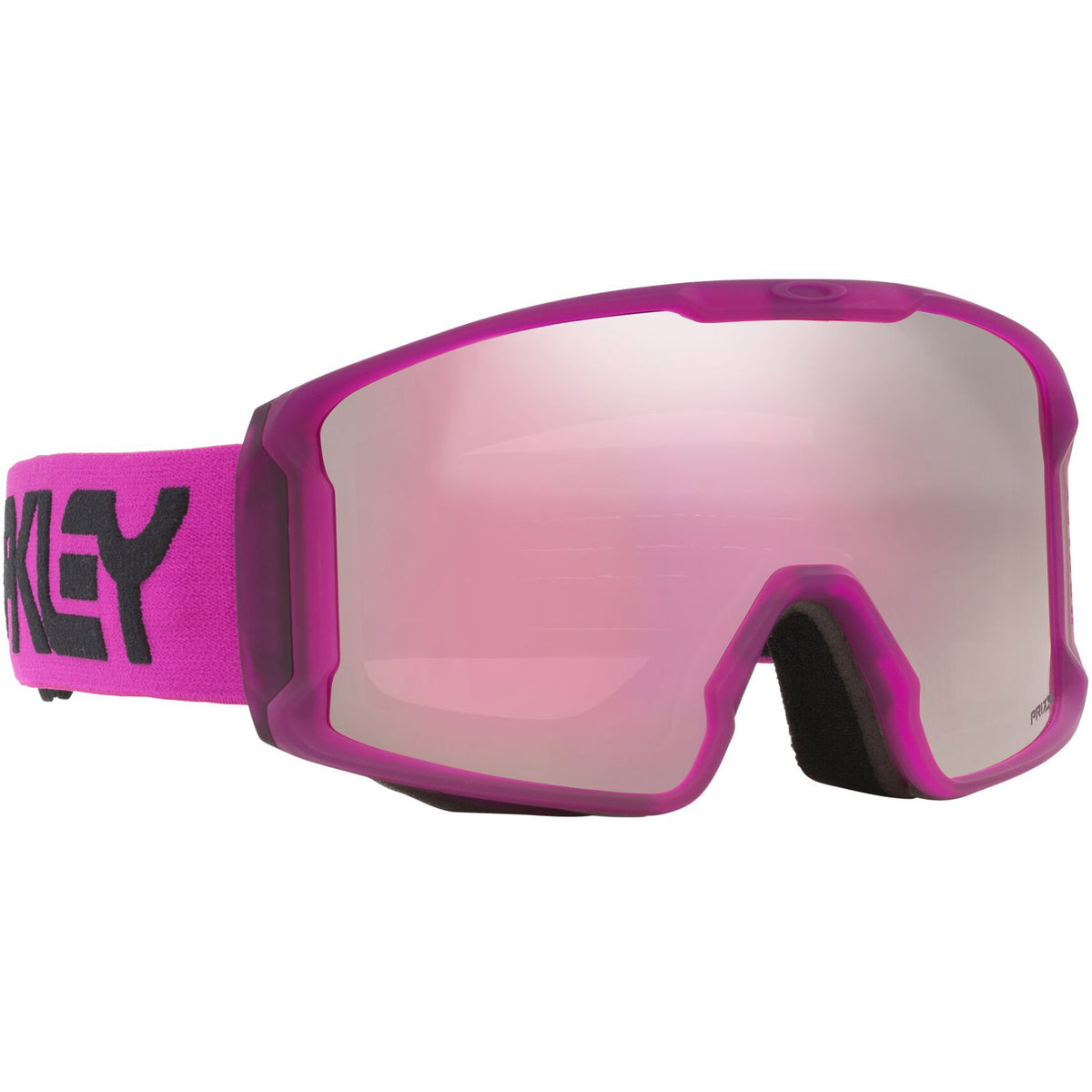 Oakley Line Miner L Snow Goggles 2023 B1B Ultra Purple Prizm Hi Pink Iridium Lens