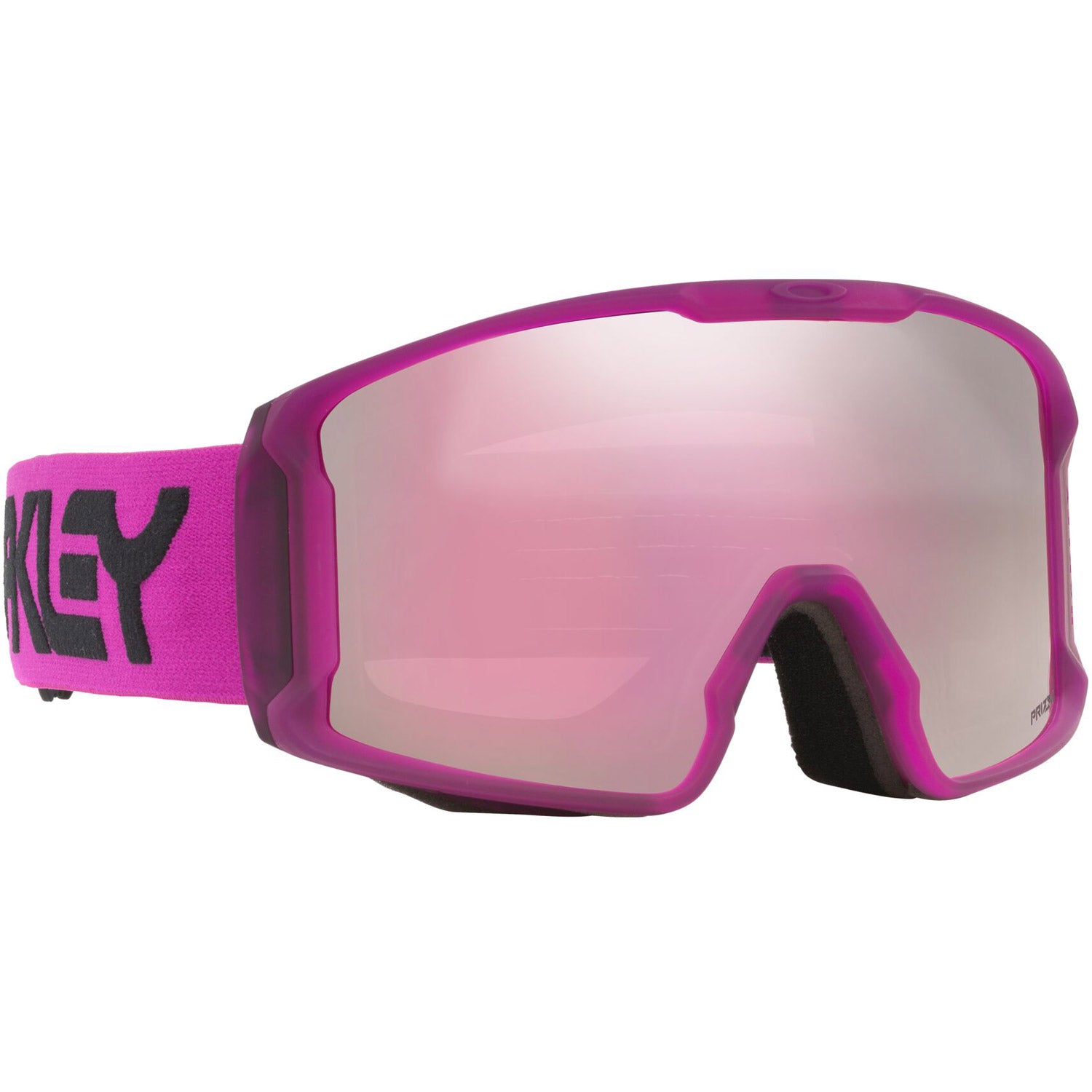 Oakley Line Miner L Snow Goggles 2023 B1B Ultra Purple Prizm Hi Pink Iridium Lens