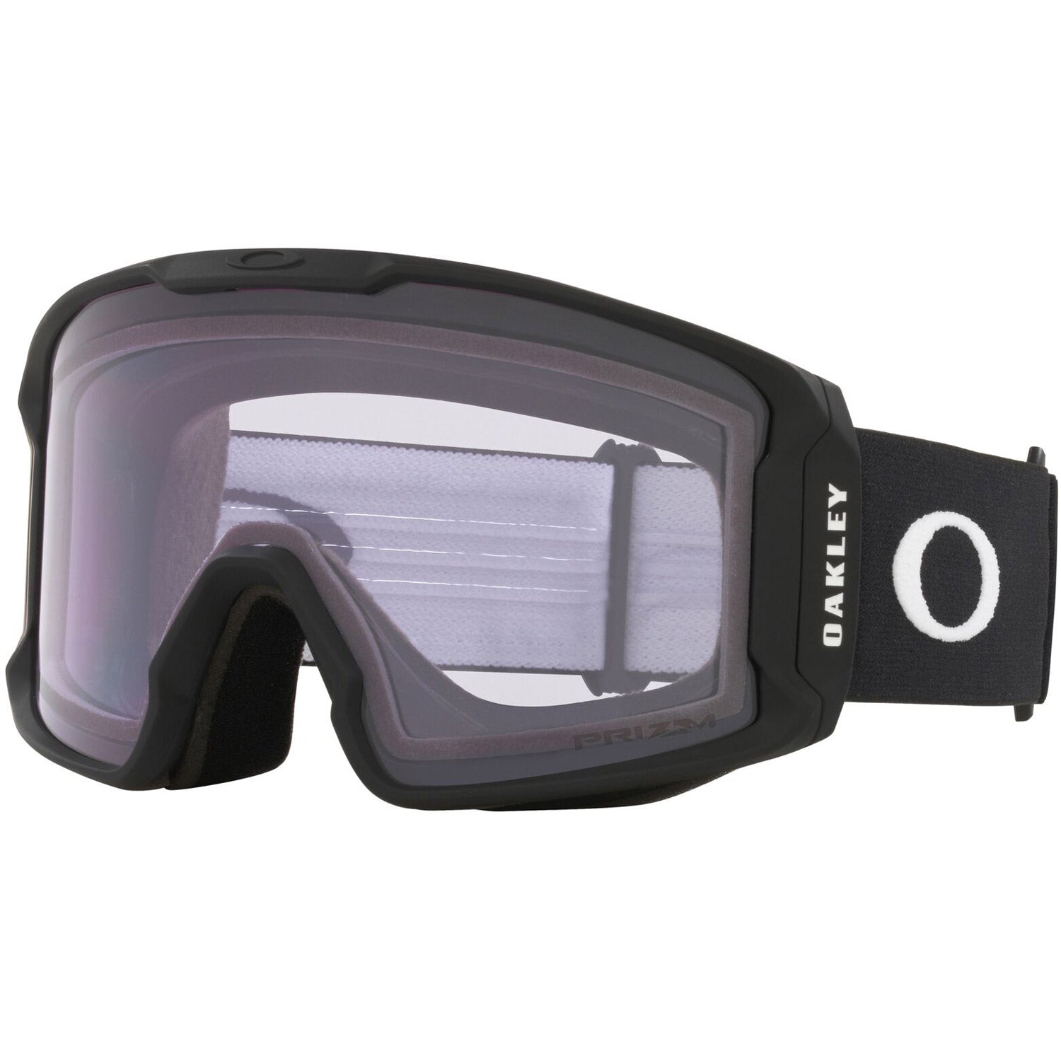 Oakley Line Miner L Snow Goggles 2023 Matte Black Prizm Clear Lens