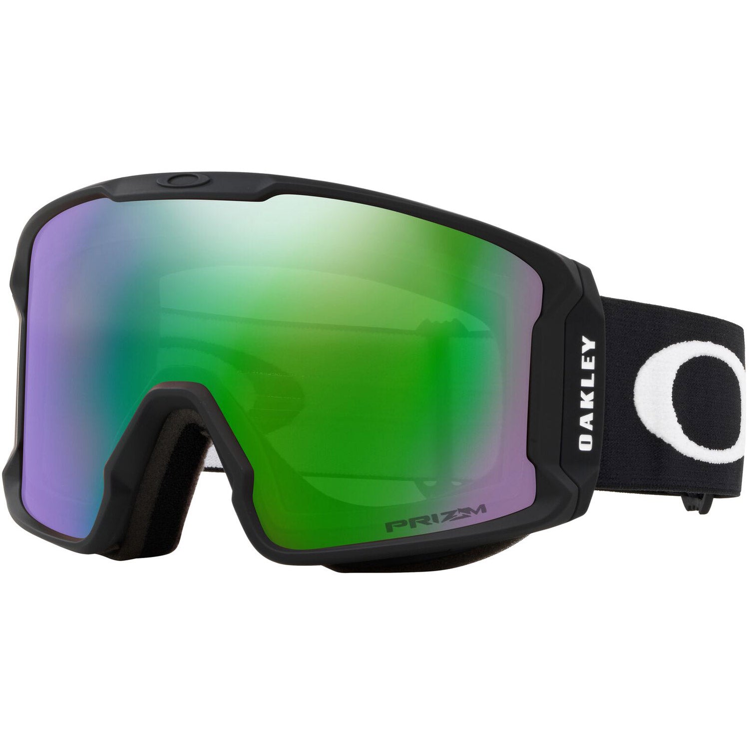 Oakley Line Miner L Snow Goggles 2023 Matte Black Prizm Jade Iridium Lens