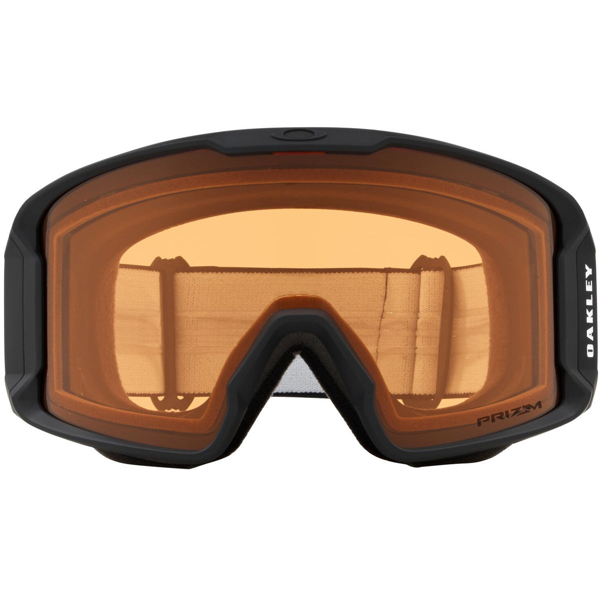 Oakley Line Miner L Snow Goggles 2023 Matte Black Prizm Persimmon Lens