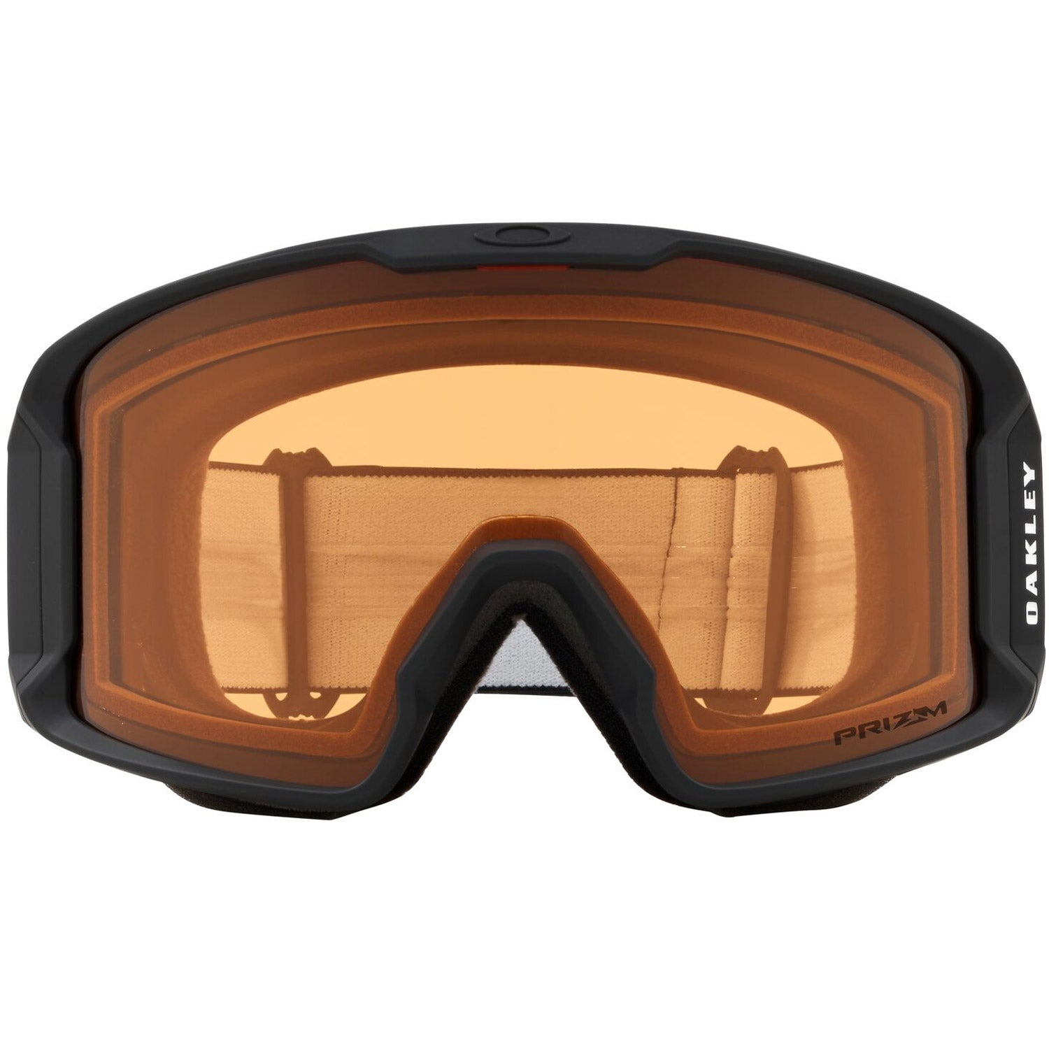 Oakley Line Miner L Snow Goggles 2023 Matte Black Prizm Persimmon Lens