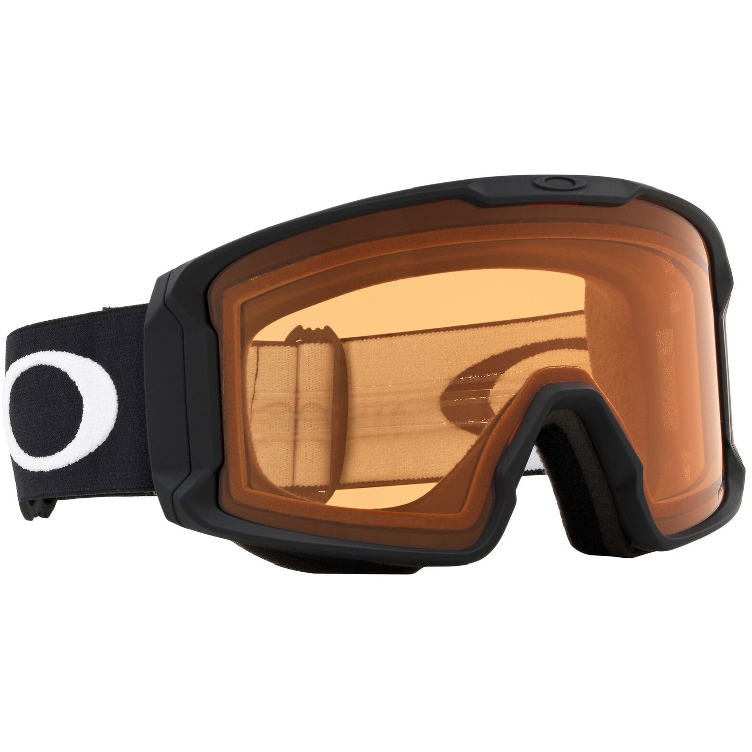 Oakley Line Miner L Snow Goggles 2023 Matte Black Prizm Persimmon Lens