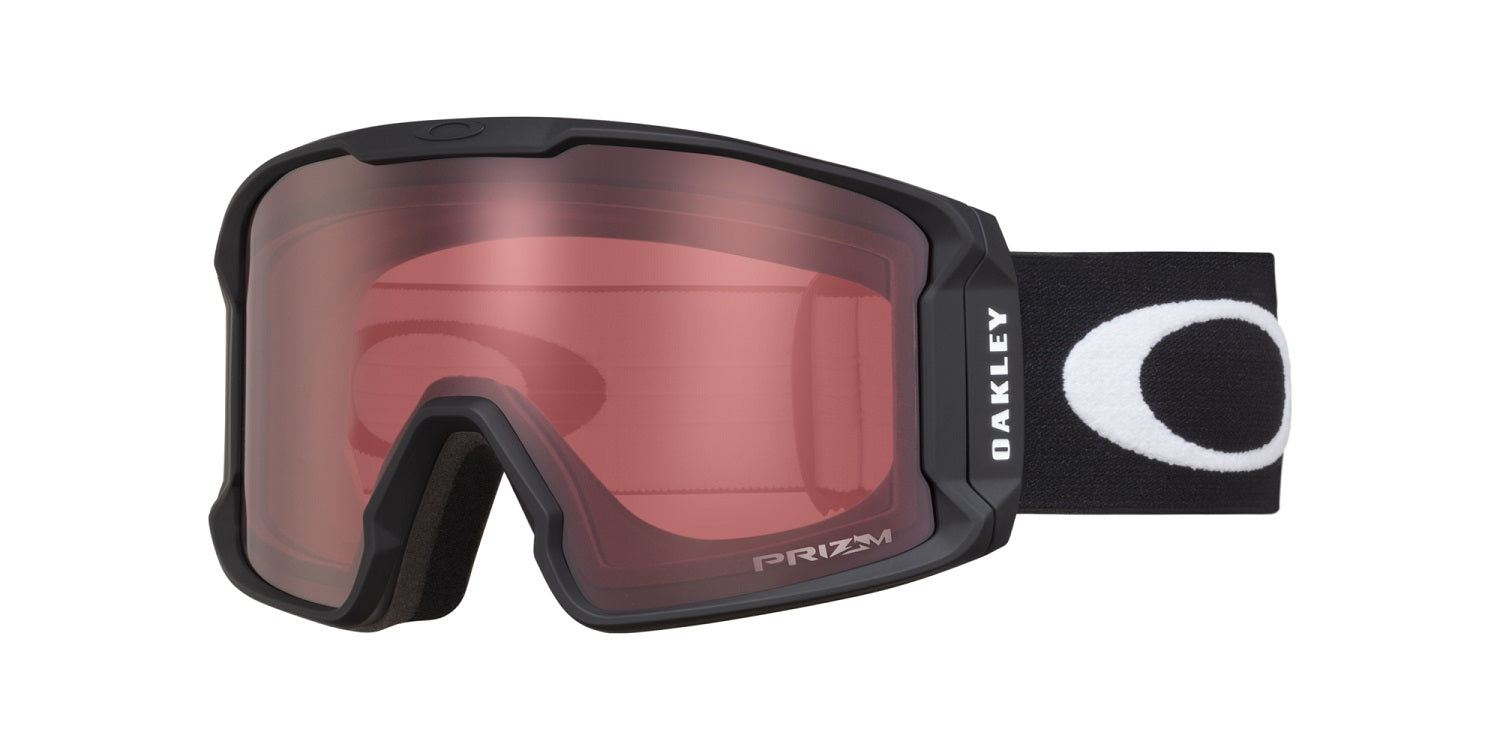 Oakley Line Miner L Snow Goggles 2023 Matte Black Prizm Rose Lens