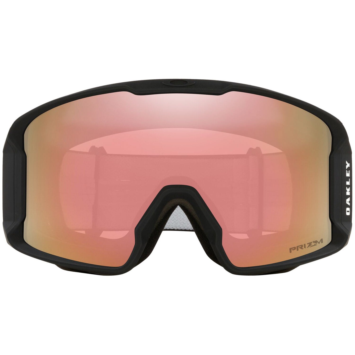 Oakley Line Miner L Snow Goggles 2023 Matte Black Prizm Rose Gold Iridium Lens