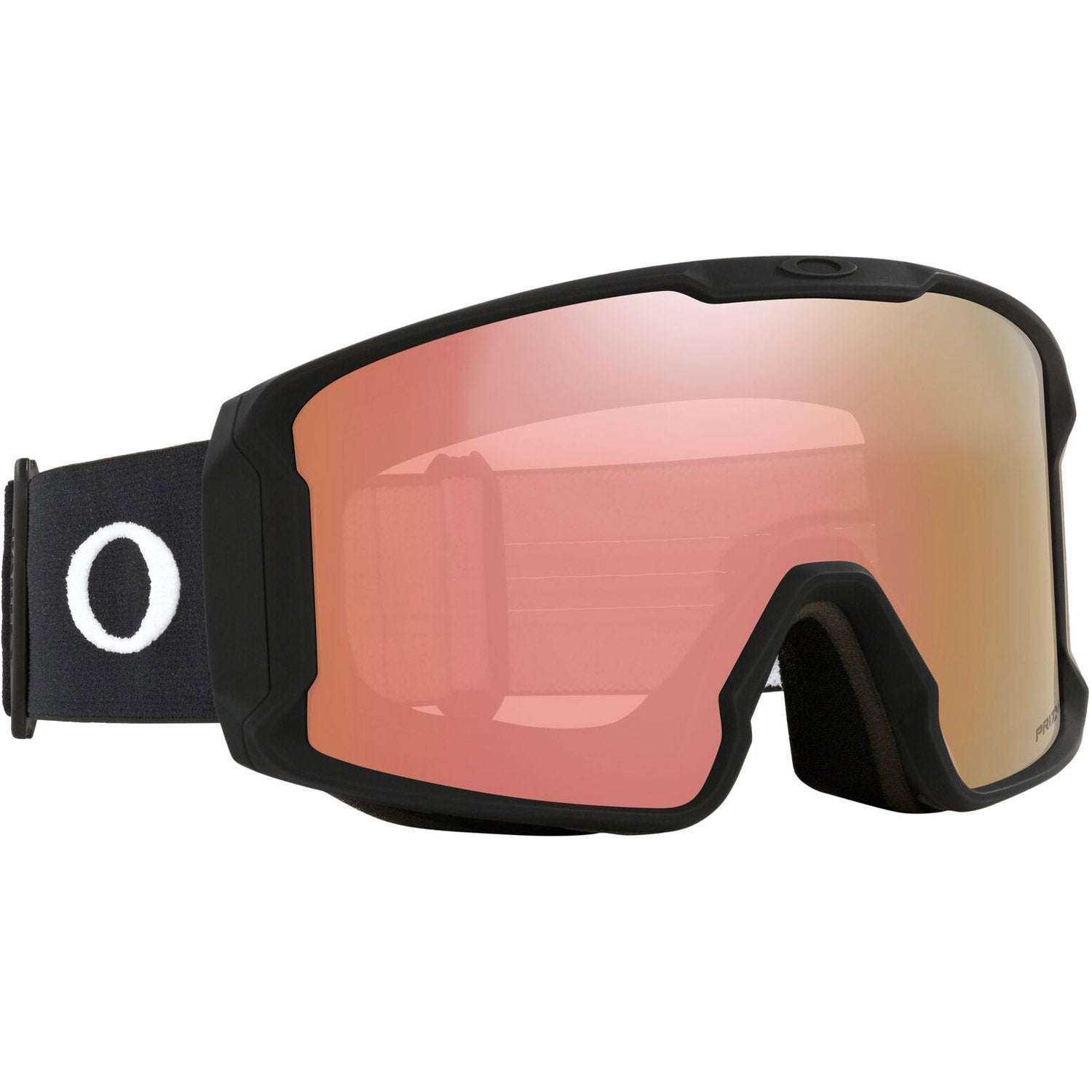 Oakley Line Miner L Snow Goggles 2023 Matte Black Prizm Rose Gold Iridium Lens