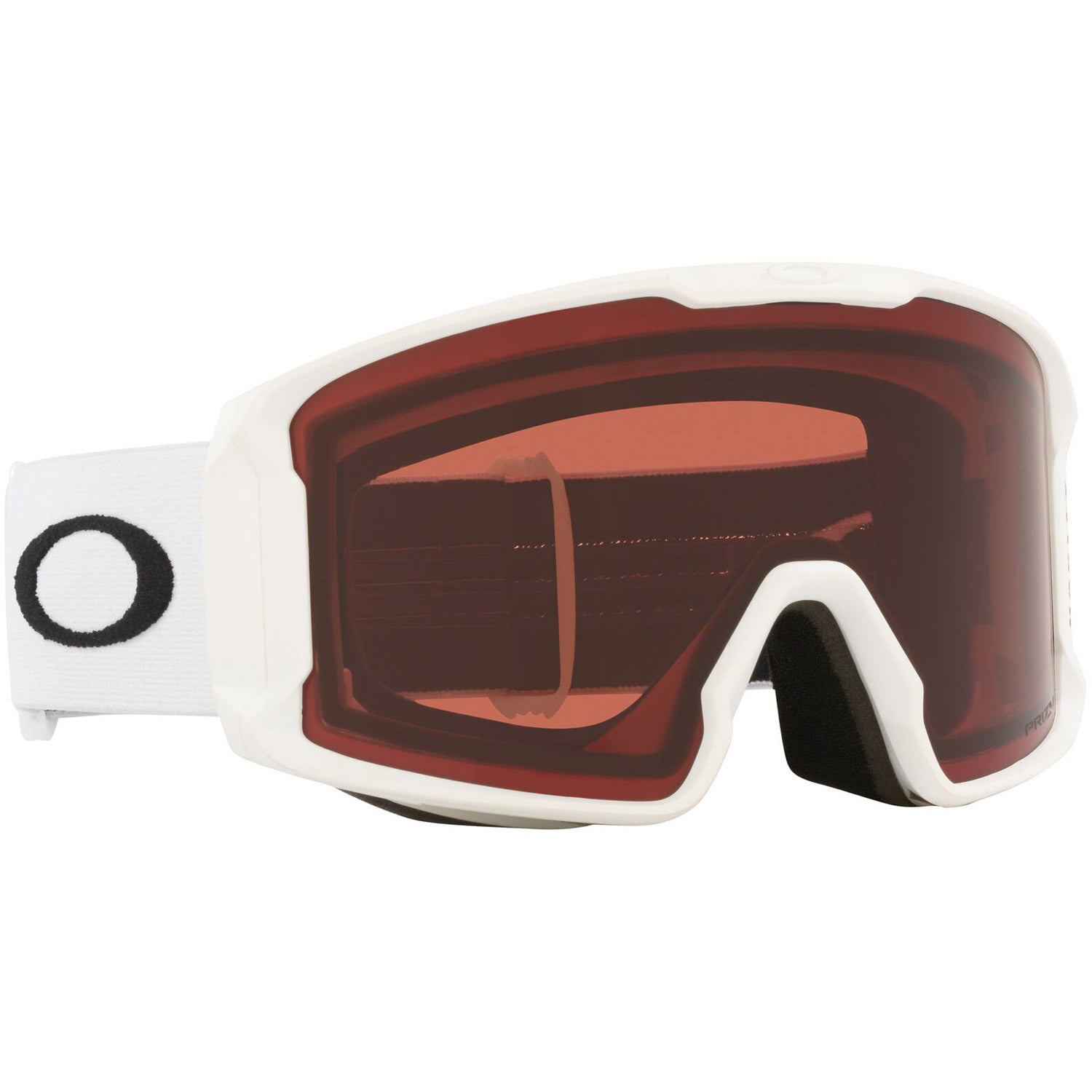 Oakley Line Miner L Snow Goggles 2023 Matte White Prizm Garnet Lens