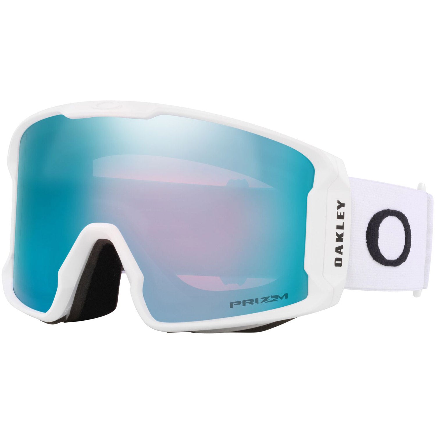 Oakley Line Miner L Snow Goggles 2023 Matte White Prizm Sapphire Iridium Lens