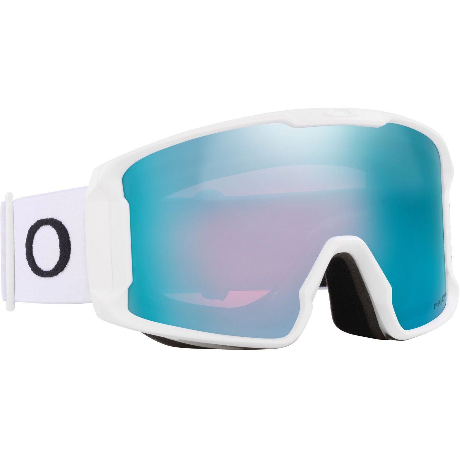 Oakley Line Miner L Snow Goggles 2023 Matte White Prizm Sapphire Iridium Lens