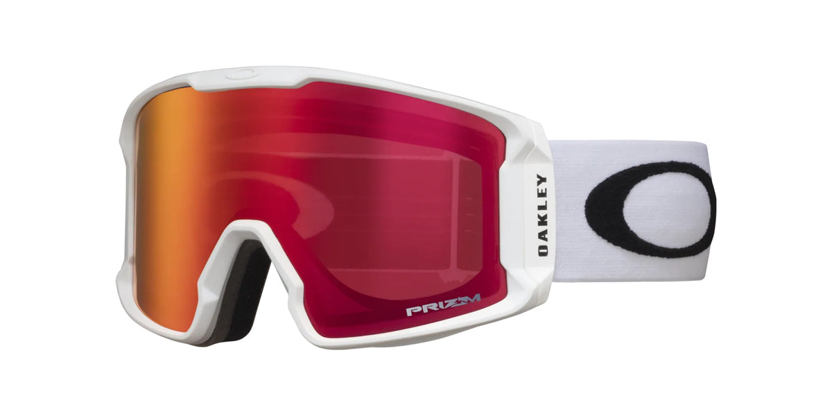 Oakley Line Miner L Snow Goggles 2023 Matte White Prizm Torch Iridium Lens