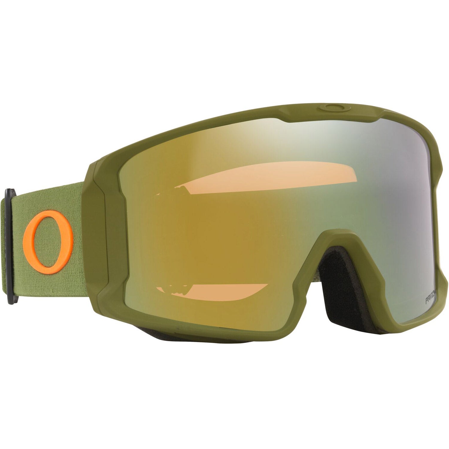 Oakley Line Miner L Snow Goggles 2023 Sammy Carlson Signature Series Prizm Sage Gold Iridium Lens