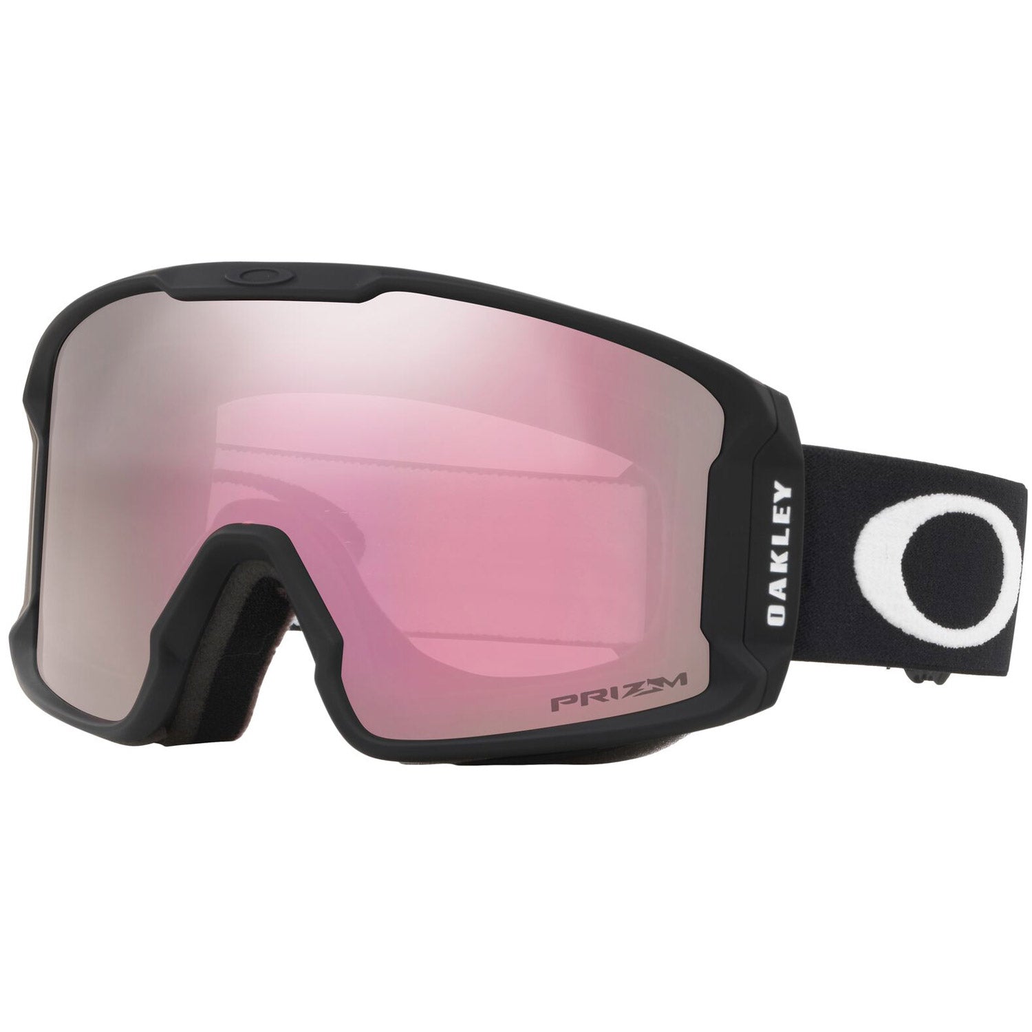 Oakley Line Miner L Snow Goggles 2023 Matte Black Prizm Hi Pink Lens