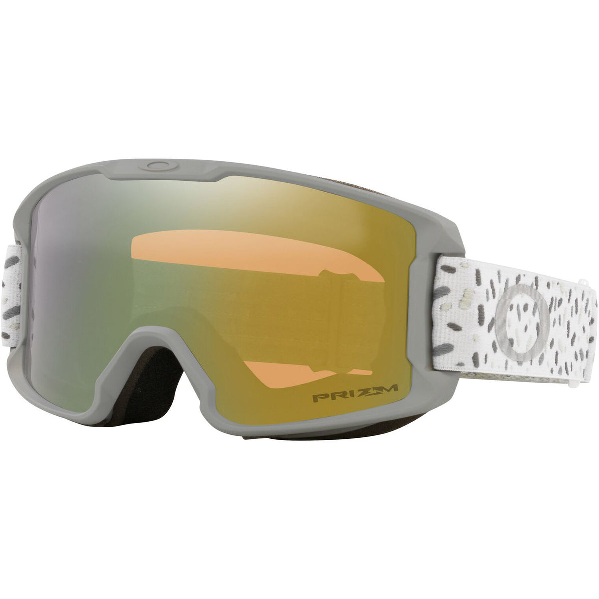 Oakley Line Miner S Snow Goggles 2023 Grey Granite Prizm Sage Gold Iridium Lens