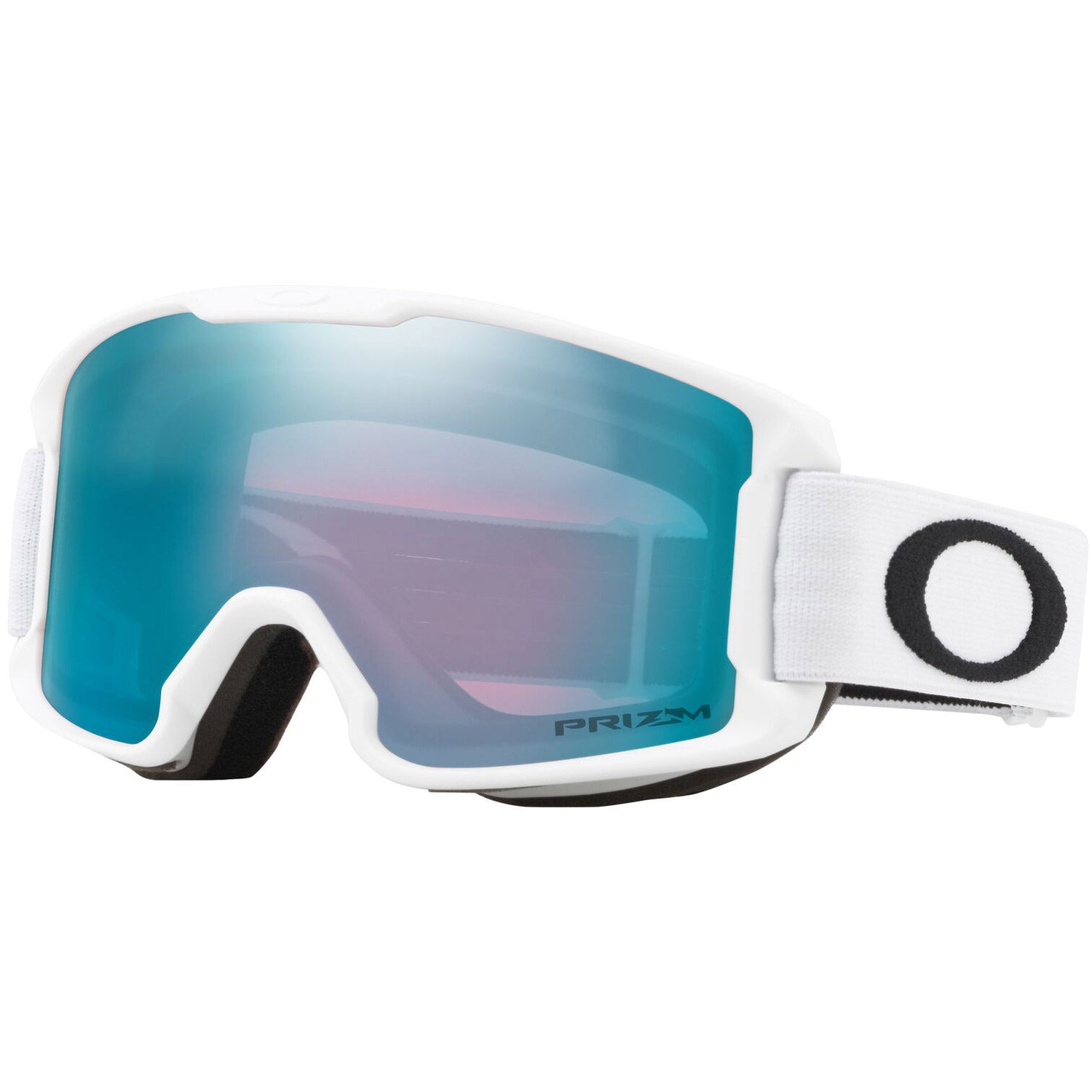 Oakley Line Miner S Snow Goggles 2023 Matte White Prizm Sapphire Iridium Lens