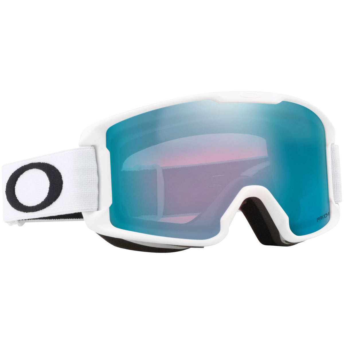 Oakley Line Miner S Snow Goggles 2023 Matte White Prizm Sapphire Iridium Lens