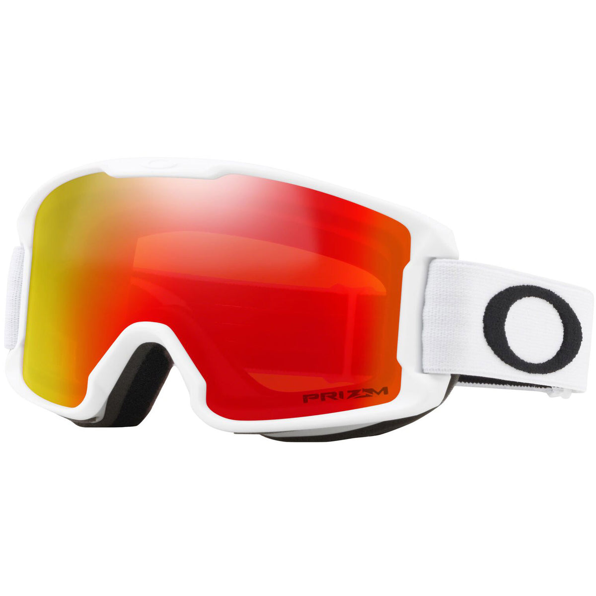 Oakley Line Miner S Snow Goggles 2023 Matte White Prizm Torch Iridium Lens