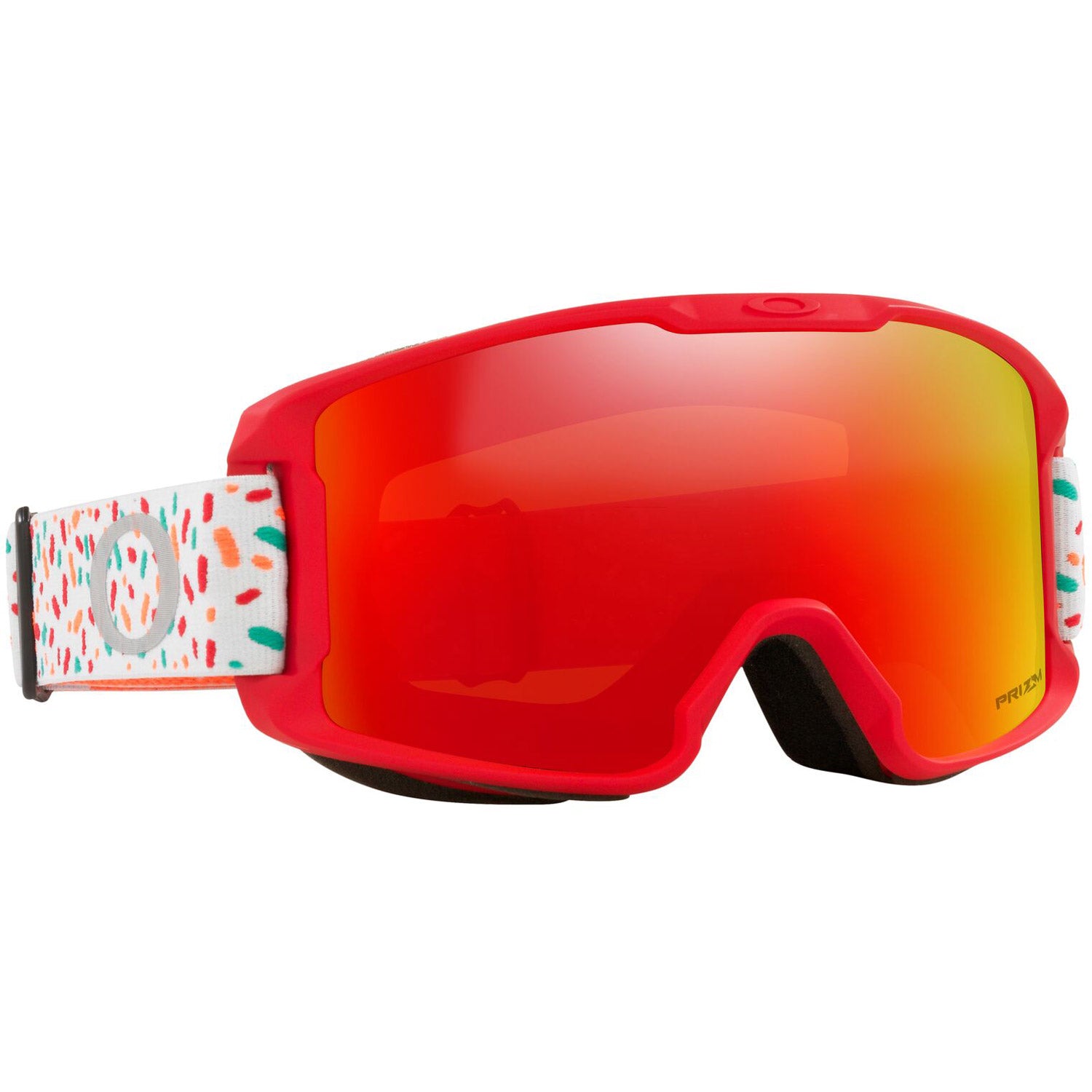 Oakley Line Miner S Snow Goggles 2023 Red Granite Prizm Torch Iridium Lens