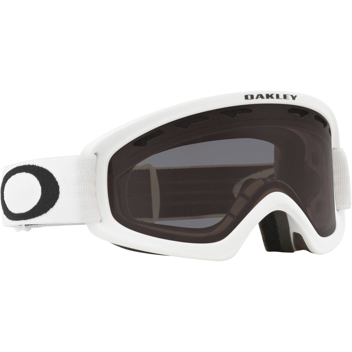 Oakley O-Frame 2.0 Pro M Snow Goggles 2023 Matte White Dark Grey Lens