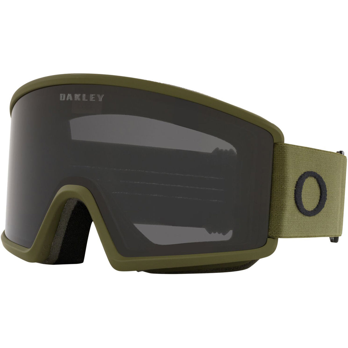Oakley Target Line L Snow Goggles 2023 Dark Brush Dark Grey Lens