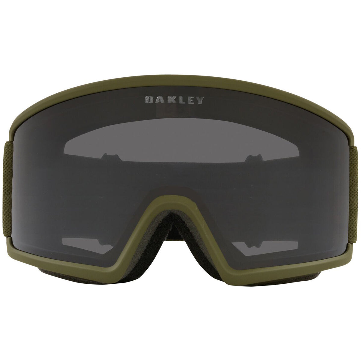 Oakley Target Line L Snow Goggles 2023 Dark Brush Dark Grey Lens