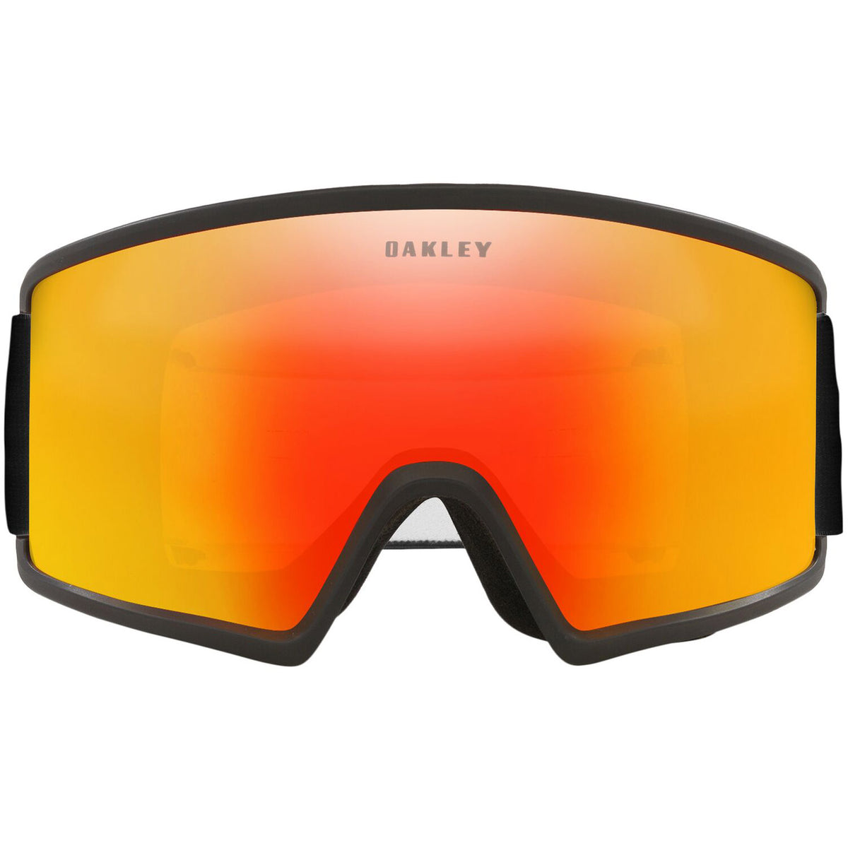 Oakley Target Line L Snow Goggles 2023 Matte Black Fire Iridium Lens