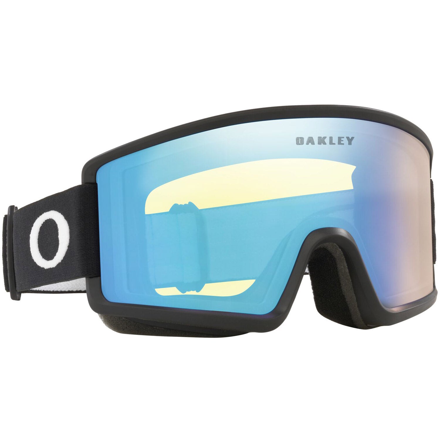 Oakley Target Line L Snow Goggles 2023 Matte Black Hi Yellow Lens