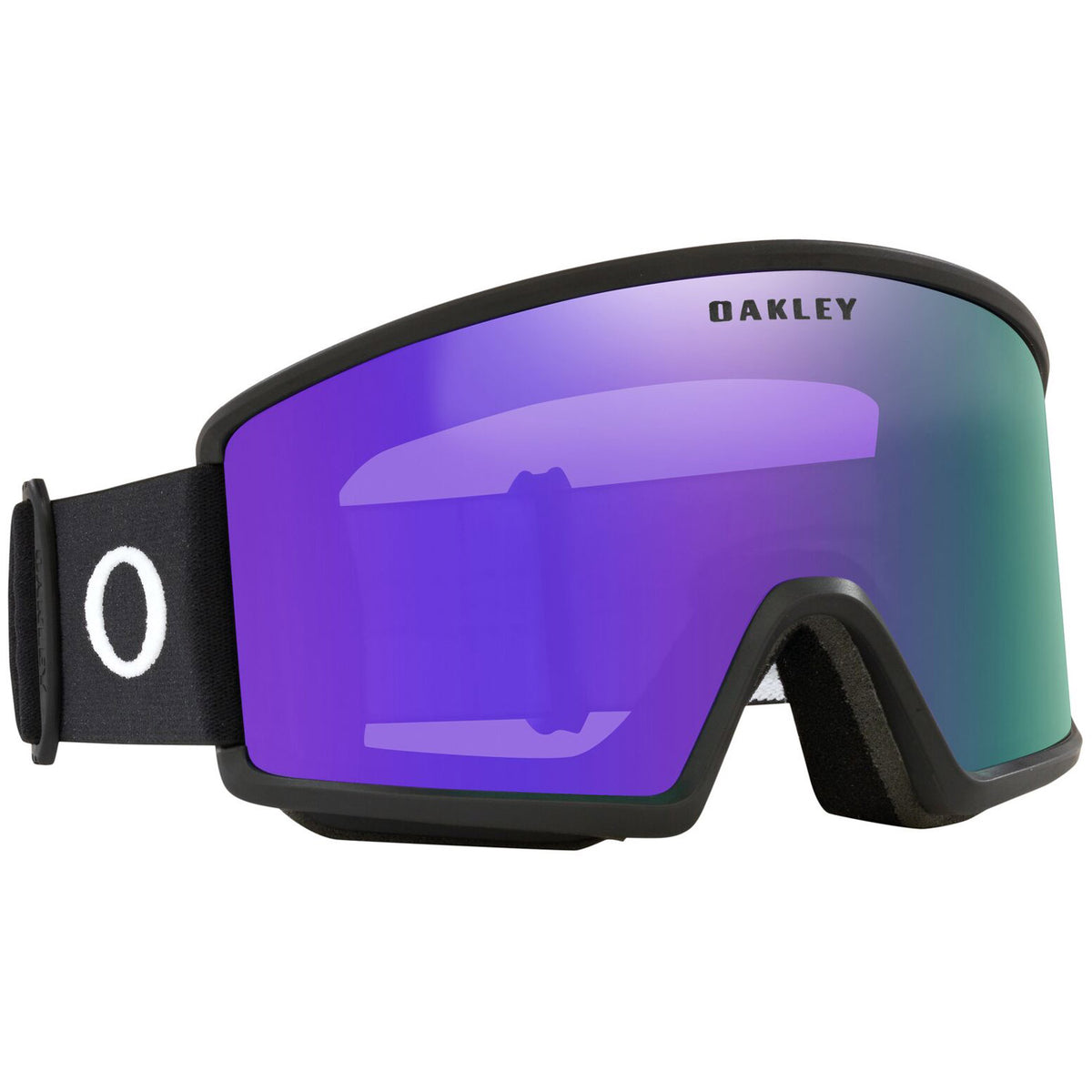Oakley Target Line L Snow Goggles 2023 Matte Black Violet Iridium Lens