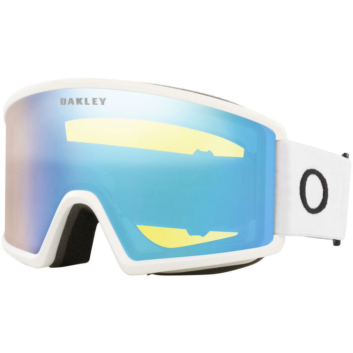 Oakley Target Line L Snow Goggles 2023 Matte White Hi Yellow Lens
