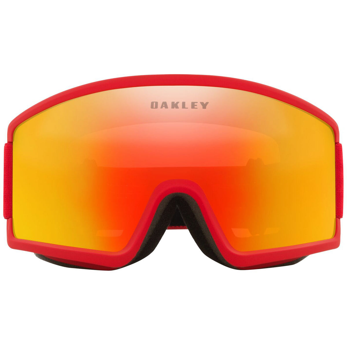 Oakley Target Line L Snow Goggles 2023 Redline Fire Iridium Lens