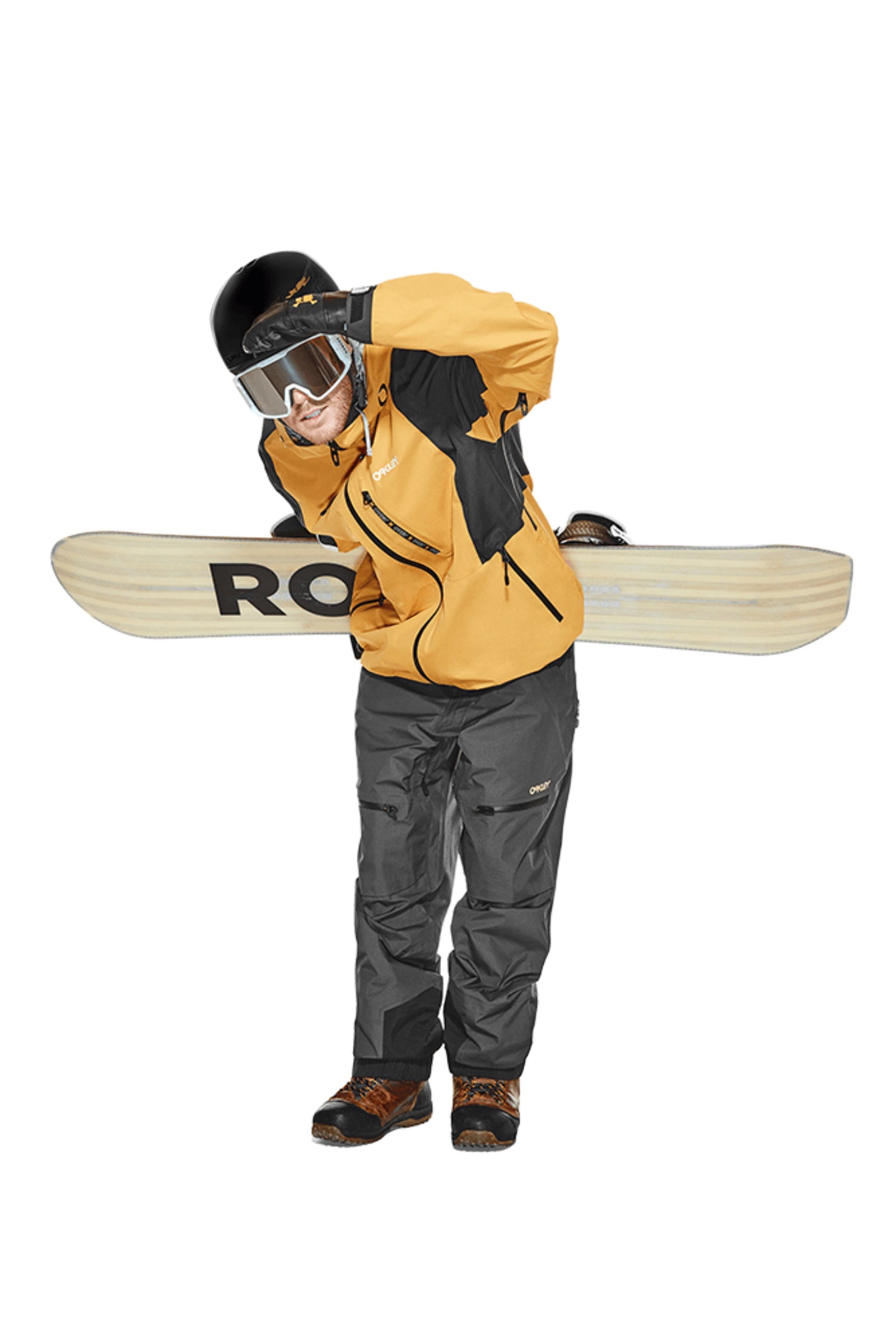 Oakley TC Gunn Shell Jacket Gold yellow